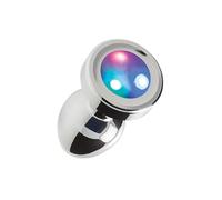 Plugs marca S Pleasures Metal Plug de metal en color plateado diseñado para la estimulación anal