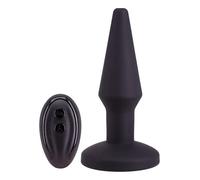 Butt Plug anal vibrador consolador inflable falo vibrante dilatador de silicona