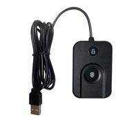 Plugs Play - Escáneres USB de huellas dactilares Hello soporta múltiples cuentas de inicio de sesión simultáneo, incluye base de montaje de escritorio, escáner USB sin contraseña