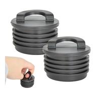Plugs SCUPPER para kayak - juego de alfombrillas de silicona, tapón de drenaje del casco duradero | Tapón de inserción impermeable para sentadillas, engranaje de montaje ligero, kit de protección