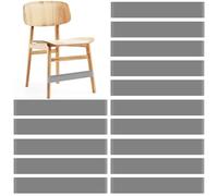 PLULON 15 unidades de bandas para sillas para niños con pies inquietos, bandas para sillas de aula, bandas hinchables para estudiantes, sillas, escritorios con TDAH sensorial y autismo, color gris