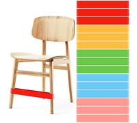 PLULON Juego 15 bandas para silla para niños con pies inquietos, bandas coloridas para silla, escritorios, banda elástica para pies, bandas sensoriales flexibles para el TDAH para el aula y el hogar