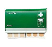 PLUM 5507 QuickFix Duo - Dispensador de tiritas (45 tiritas impermeables y un recambio con 45 tiritas textiles)