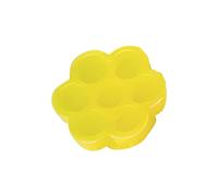 Plum Blossom Lash Glue Holder - 100X Glue Trays, Portable Beauty Tool, Professional Extension Accessory | Eyelash Holder For Salon Makeup Artist Home Use Application Tool Durable Practical