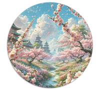 Plum Blossom Puzzle 1000 Piezas Educa Juguete de Madera Regalo Único Arte Decoración Planta Juego Educativo Desafío Juguete Adultos y Niños de 14 Años 1000pcs (67.5x67.5cm)