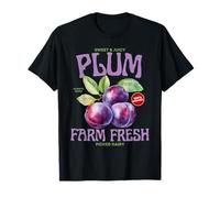 Plum Farm Fresh Farmers Harvest Organic Vintage Camiseta