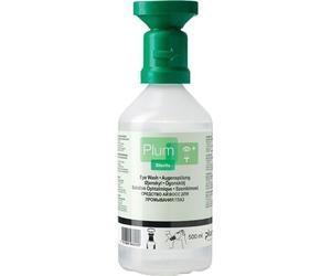 PLUM Frasco lavaojos 0,5l 3pcs/crt. Tiempo de lavado aprox. 5min. PLOMO