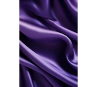 Plum Perfection: A Feminine Ruled Notebook in Deep Purple Satin: 200 Page Aesthetic Journal | 6x9 Inches | Great for Diaries, Notes, Gratitude Writing & Planning