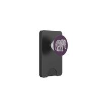 Plum Purple - Elefante Mandala Floral Flower Design PopSockets PopWallet para MagSafe
