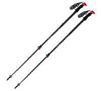 Plum - Bastones esquí - Trail Tour FL Carbon EF de Aluminio - Negro Negro one size