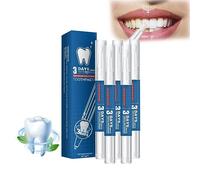 Pluma blanqueadora dental, pluma esencia blanqueadora dental, blanqueamiento dental blanco de 3 días, gel de terapia de protección de encías (5pcs)