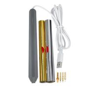 Pluma Caliente - Herramienta De Estampación Activada En Caliente, Creador De Diseño De Láminas De Precisión, Configuración De Punta Intercambiable, Equipo De Arte Creación De Papel Ilustración