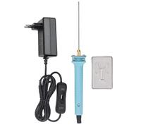Pluma cortadora eléctrica de espuma de alambre caliente, herramienta de corte de espuma de 10 cm de alto rendimiento de 30 W con adaptador de corriente para manualidades,