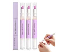Pluma de aceite para empujar cutículas, removedor de cutículas, bolígrafo de aceite para uñas Con, huele para mujeres, hidrata y fortalece las cutículas secas (3 pcs)