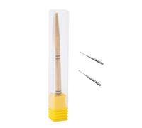 Pluma de aceite para movimiento de reloj, latón, multifuncional, cómodo diseño ergonómico, mango, lubricante para reloj, engrasador con cabezales de repuesto para reparación y