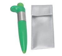 Pluma de Acupuntura Eléctrica, Herramienta de Masaje de Tejido Profundo, Masaje de Punto de Activación, Pluma de Masaje de Punto de Acupuntura, Barra de Acupresión de Automasaje Relajante de(Verde)