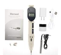 Pluma de acupuntura, masajeador de imán de punto de acupuntura electrónico, herramientas de acupuntura sin agujas para aliviar el dolor y la atención médica