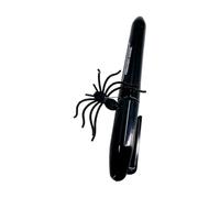 Pluma De Araña Falsa De Broma De Broma: Material ABS De 10 Cm, Apariencia Realista, Diseño De Tamaño De Bolsillo, Pluma De Araña De Brma, Accesorio De Brma para Hombres, Familia, Estudiantes, Colega