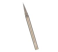 Pluma de arte de uñas con diseño ergonómico y ligera, delineador de precisión para líneas finas, ideal para salón y uso doméstico, construcción metálica resistente de 6 mm