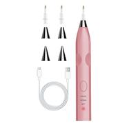 Pluma De Diseño De Diamantes De Imitación - Herramienta De Pintura De Piedras Preciosas Eléctrica De 9,45 Pulgadas, Dispositivo Alimentado Por Batería Inalámbrica, Puntas De Múltiples Niveles, Kit De