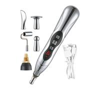 Pluma de electrónica: estimulador de meridianos, dispositivo de energético, accesorio recargable | Pluma electrónica recargable del del músculo para la estimulación de la reflexol