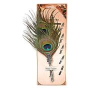 Pluma de Escritura,Pluma de Escritura de Pavo Real de Nature Retro Europea de Material de Aleación para Regalo de Fiestas, Navidad, Cumpleaños para Ti o Alguien Especial(8)