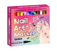 Pluma de esmalte de uñas, herramienta de dibujo y creación para | Pluma de forro para dibujo de uñas para mujeres, para viajes, , interior, idea de regalo para niña, novia, novia, esposa
