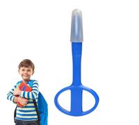 Pluma de goma, pluma de goma de la cárcel - Pluma de escritura de goma reciclable centrada en la seguridad - Herramienta antitragaluz de la prisión de la pluma de la firma portátil para