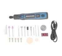 Pluma de Grabado Recargable USB - Pluma de Amoladora Eléctrica con 3 Velocidades, Herramienta Rotativa de Potencia para Lijar, Perforar, Pulir y Afilado con 24 Accesorios