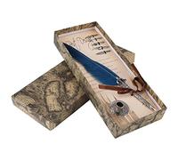 Pluma de inmersión, bolígrafo VBESTLIFE con 5 Puntas de Repuesto y Caja de Almacenamiento Regalo Compatible para Amigos, Familiares y Maestros, etc. (Azul)