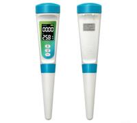 Pluma de la prueba del pH con la exhibición del LCD, metro de la acidez de los alimentos con la temperatura, instrumento de prueba del control de la calidad del agua