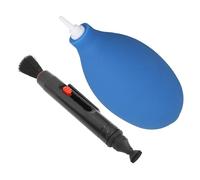 Pluma de Limpieza de Lentes, Kit de Limpieza de Lentes de Cámara 4 en 1 Eficaz para Telescopio Astronómico (Blue)