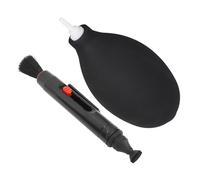 Pluma de Limpieza de Lentes, Kit de Limpieza de Lentes de Cámara 4 en 1 Eficaz para Telescopio Astronómico (Black)