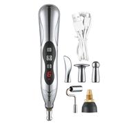 Pluma de masaje - Pluma de bienestar de masaje eléctrica de 7,2 pulgadas | Masajeador de puntos gatillo - ABS - Relajación muscular recargable Autocuidado Ideal para hombres y mujeres Uso diario en ca