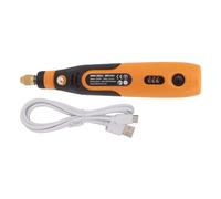 Pluma de molienda eléctrica de 3,6 V Mini pluma amoladora inalámbrica con ajuste de 3 velocidades Diseño portátil liviano para tallar Lijado Material ABS Batería de 900 mAh