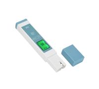Pluma de prueba de agua Medidor de acidez digital, lector de temperatura y agua LCD portátil con cambio de unidad, lectura de 0-14, para comprobaciones de piscinas
