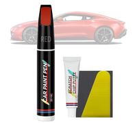 Pluma de reparación de arañazos de coche - 4,69 x 0,75 pulgadas 12 m | Restaurador de pulido profesional portátil Quick Fix, reparación de daños a la pintura del vehículo | Corrección de por