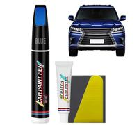 Pluma de reparación de arañazos de coche - 4,69 x 0,75 pulgadas 12 m | Restaurador de pulido profesional portátil Quick Fix, reparación de daños a la pintura del vehículo | Corrección de por