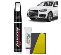 Pluma de reparación de arañazos de coche - 4,69 x 0,75 pulgadas 12 m | Restaurador de pulido profesional portátil Quick Fix, reparación de daños a la pintura del vehículo | Corrección de por