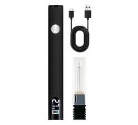 Pluma de soldador - 1 herramienta de soldadura recargable inalámbrica, bolígrafos de soldadura de acero inoxidable de voltaje ajustable, kit eléctrico de pantalla digital LED, quemador de alambre