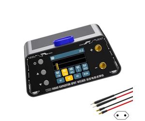 Pluma de soldadura de potencia de condensador portátil, 5500W, 1100A, paquete de batería, tablero de Control, máquina de soldadura de reparación de níquel, soldador automático Manual