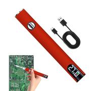 Pluma de soldadura recargable - soldador eléctrico, herramienta de reparación de cables portátil | Kit de soldadura inteligente de control de temperatura, lápiz térmico de carga USB, Mini dispositivo