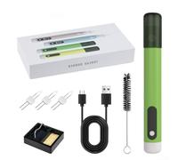 Pluma de soldadura USB de metal con diseño compacto de calor rápido (verde)