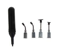Pluma de succión al vacío IC de goma negra con 4 cabezales de succión para condensador, resistor, chip de soldadura, herramienta de succión para chip de resistencia