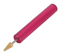 Pluma de teñido de bordes, herramienta aplicadora de rodillo de borde de mano para manualidades de cuero sintético, bricolaje, Rosy
