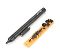 Pluma de Vacío, Pluma de Succión L611938 Kit de Herramientas de Recolección de Succión con 6 Ventosas y 2 Puntas de Succión para la Colocación de Componentes de Precisión IC SMD