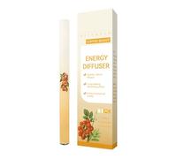 Pluma difusora de hierbas, limpiador de pulmón, inhalador de gordolobo, difusor natural de de fatiga para viajes, trabajo, hogar, spa, difusores de cuidado corporal, inhaladores de apoyo