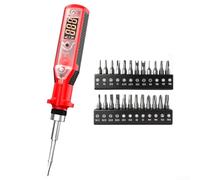 Pluma digital del probador del voltaje con la luz llevada y la alarma para la detección del circuito eléctrico en el taller casero (25pcs)