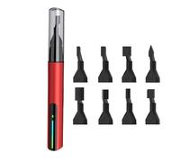 Pluma eléctrica de pulido recíproco para detalles precisos de materiales de uso en madera y metal