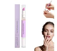 Pluma empujadora de aceite de cutícula 3 en 1, de cerámica, para cutículas, para uñas postizas y uñas secas y dañadas, herramienta de cuidado de uñas para reparar y nutrir uñas (1 unidad)